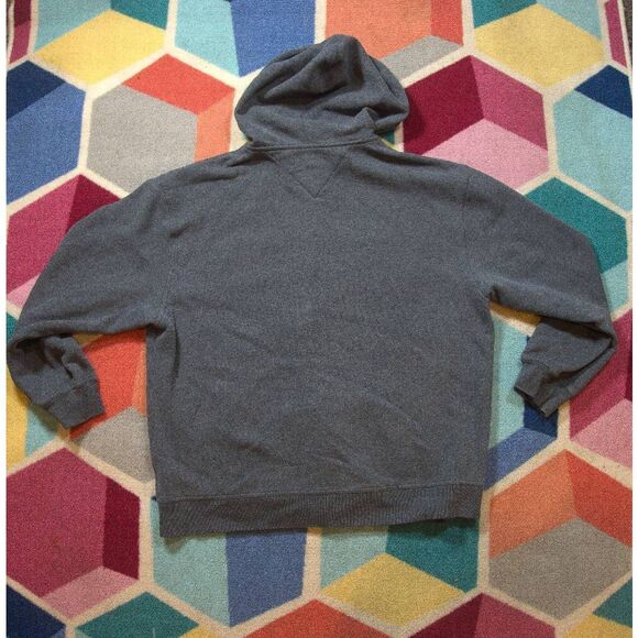 Tommy Hilfiger Mens Full Zip‎ Hoodie L Gray - Picture 2 of 2